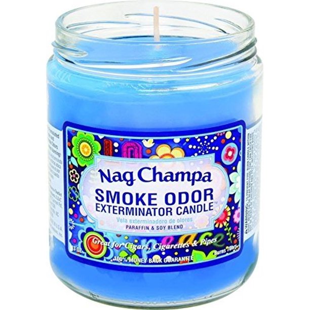 Smoke Odor Exterminator 13 Oz Jar Candle Nag Champa
