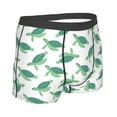 thumbnail image 4 of Uemuo Sea Turtle Pattern Men's Boxer Briefs,Trunk Anti-Chafing,Comfortable, Durable, and Stylish Underwear-Medium, 4 of 9