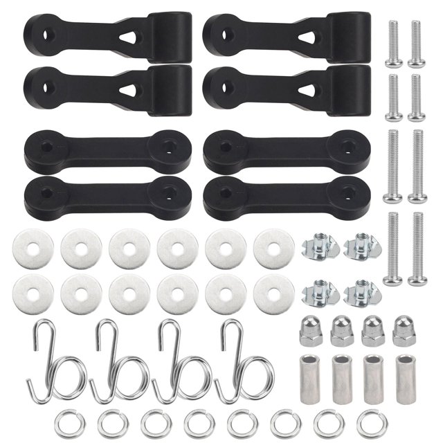 42-555 Conjuntos de pestillos con gancho compatibles con Craftsman 109808X Chute Latch 532109808X 160793 para Husqvarna 532160793 160793 723-0383 532109808