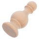 thumbnail image 5 of Remates de madera para postes de cama Remates de madera decorativos Artesanías para decoración del hogar Remates de madera sin terminar Remates de madera Remates para uso en interiores, 5 of 7