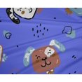 thumbnail image 5 of oneOone Polyester Spandex Medium Purple Fabric Kawai Craft Projects Decor Fabric Printed By The Yard 56 Inch Wide-7A, 5 of 5