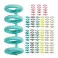 thumbnail image 4 of Miangastore Mini Design Binder Rings Portable Circular Shape Office Use 30Pcs 1.6x0.7x0.7in, 4 of 9