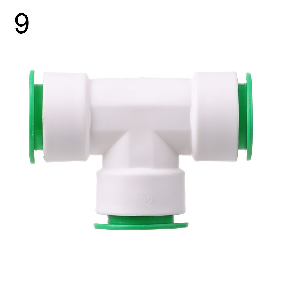 PE PPR PVC DIY Adapter Straight Equal Diameters Joint Tube Pipe