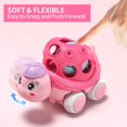 thumbnail image 3 of Juguetes de coche para bebés XFFFun, paquete de 4 unidades, Push N Go, de 6 a 18 meses, 3 of 9