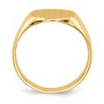 thumbnail image 2 of 14K Yellow Gold Men's Signet Ring Size 9, 2 of 6