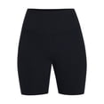 thumbnail image 4 of Athletic Works Women's and Women's Plus High Rise Bike Shorts, 7" Inseam, Size XS-4X, 4 of 7