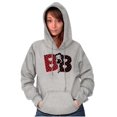 thumbnail image 4 of Betty Boop Retro Cartoon BB Hearts Hoodie Sweatshirt Women Brisco Brands S, 4 of 6