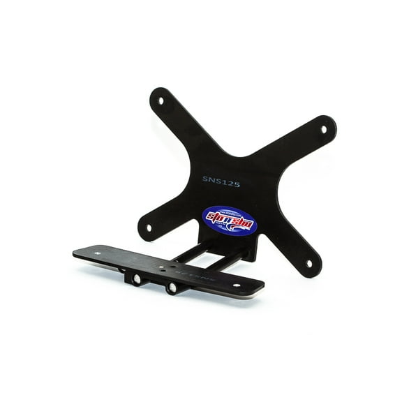 STO N SHO Front License Plate Bracket Compatible with 2017-2019 Fiat 124 Spider Classica and Lusso (SNS125)