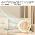 thumbnail image 6 of AZXY Desk Fan,Table Fan,Desktop Fans for Home,Desk Fans Under $15.00,Small Quiet Personal Tabletop Fans for Bedroom, 6 of 9