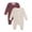 Marron Disty Buds/ Whitecap Gr, variant on by Gerber Baby Neutral Super Soft Viscose 2-Pack Coveralls, Sizes Newborn - 12 Months