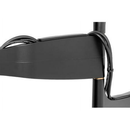 Peerless-AV - SmartMount Articulating, Swivel, Retractable, Tilt Display Wall Mount For Most 46" - 90" Flat Panel Displays - Semi-gloss Black