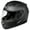 Solid Matte Black, variant on Castle X, 35-9086, Youth Full Face Helmet - Single Lens - DOT Approved - CX360 - Solid Matte Black - Large