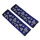 thumbnail image 1 of Cojín para Cinturón de Seguridad Azul Único Bargains Poliéster Rhinestone 23cm Almohadilla para Correa de Hombro 2 Pcs, 1 of 6
