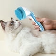 thumbnail image 5 of Summercome Pet Bath Brush, 2025 New 2 in 1 Dog Bath Brush with Built-in Shampoo Dispenser, Pet Wash Brush for Bathing Dog Grooming Massage Brush for Long Short Haired Dogs Cats Shower (Blue), 5 of 6