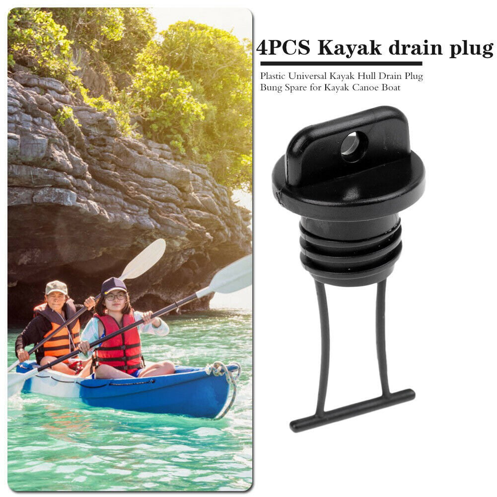 4PCS Universal Kayak Hull Drain Plug Thread Bung Spare for Kayak Canoe Boat#bx 