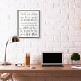 thumbnail image 2 of You Got This Inspirational Family Home Word Design XXL Framed Giclee Texturized Art by Daphne Polselli, 2 of 8