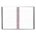 thumbnail image 4 of Twin Wire Poly Cover Notebook, 1 Subject, Wide/legal Rule, Black Cover, 5.88 X 4.13, 70 Sheets | Bundle of 5, 4 of 5
