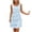 Light Blue#Ruffle Chiffon Tank Dress, variant on aohooy Layered Ruffle Dress for Women Round Neck Sleeveless Tiered Dresses Chiffon Swing Smocked Wedding Guest Tank Dress 2026 Coffee,L