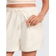 thumbnail image 5 of Shorts CRZ YOGA de Algodón tipo Sudadera Blanco Albaricoque XL, 5 of 6