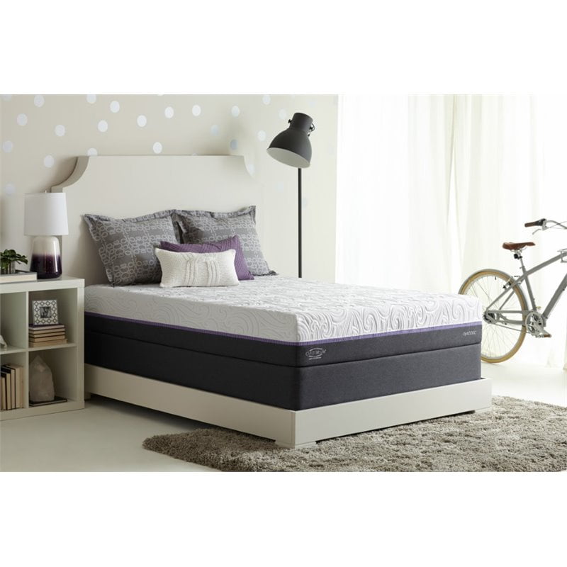 Sealy Posturepedic Optimum Radiance Cushion Firm Queen Mattress Set
