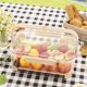 thumbnail image 5 of Organizador para nevera con tapas y asa, contenedores reutilizables para almacenamiento de alimentos, 5 of 8