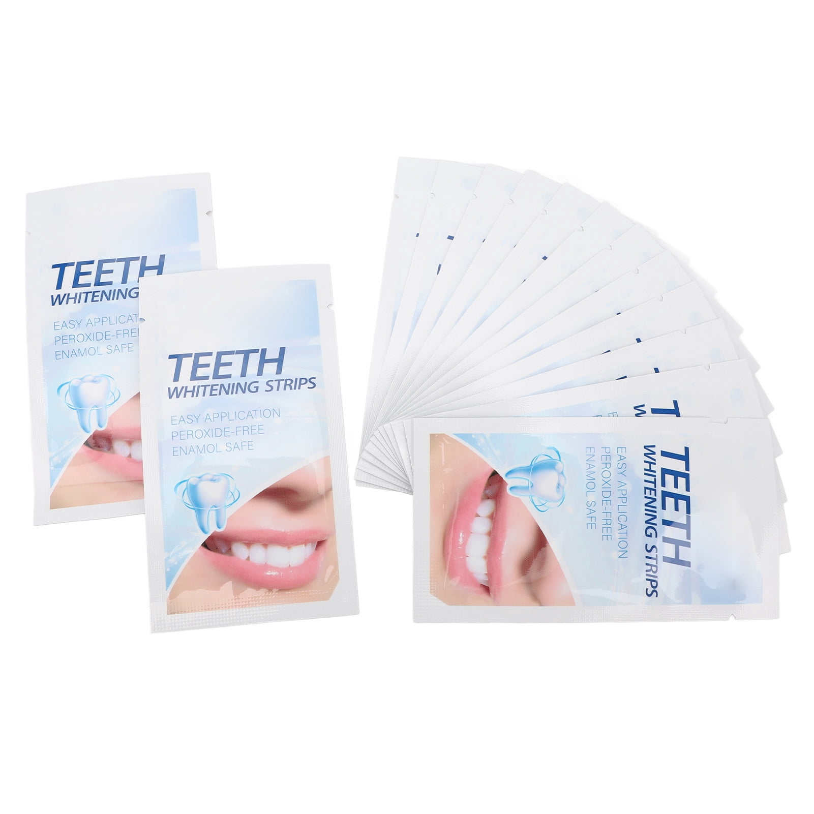 Bandelettes Blanchissantes Professionnelles - 7 Patchs (14 Bandes)