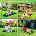 thumbnail image 6 of Gymax 60'' Kids Giant Tree Rectangle Swing 700 lbs w/ Adjustable Hanging Ropes Green, 6 of 10