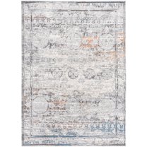 Rugs.com Finsbury Collection Rug – 7' x 10' Multi Medium Rug Perfect For Living Rooms, Large Dining Rooms, Open Floorplans