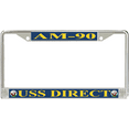 thumbnail image 1 of USS Direct AM-90 License Plate Frame, 1 of 1