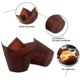 thumbnail image 2 of 200 Uds. Tazas para hornear cupcakes de tulipán, soportes para revestimientos para hornear muffins, 2 of 4