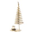 thumbnail image 4 of Christmas Tree Candle Holder, Metal Pine Tree Tealight Candle Holder Exquisite Iron Increase Ambience  For Study, 4 of 8
