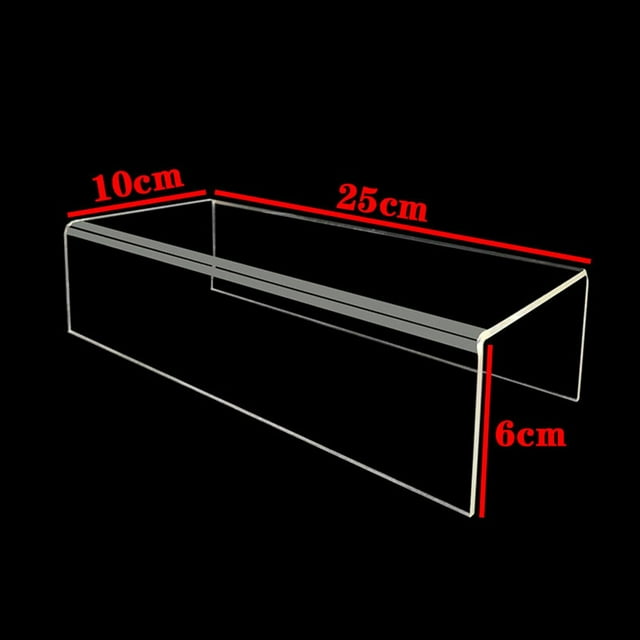 Clear Acrylic Display Stand For Anime Figures Cupcake Shelf Organizer Desserts Holder Jewels Display Risers Stand Perfume Stand