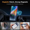 thumbnail image 3 of Funda para teléfono Miracase Magnetic Series para iPhone 14, color azul oscuro, 3 of 7