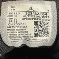 thumbnail image 2 of Ni - ke Ni - ke Air Jordan Sneaker Boy Youth Size 1Y Athletic Black Basketball Shoe 6 Ring, 2 of 5