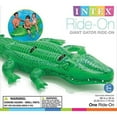 thumbnail image 4 of Intex Géant Gator Ride-On pour Enfants, À partir de 3 ans, Flotteur de Piscine Gonflable, 45” x 80”, 4 of 4