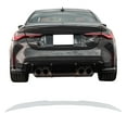 thumbnail image 2 of Ikon Motorsports Rear Trunk Spoiler Fits 2021-2025 BMW G22 4 Series Coupe & G82 M4 Coupe, M4 Style Rear Tail Spoiler Wing Lip Painted #300 Alpine White III, 2 of 5