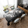 thumbnail image 2 of Forest Tree Simplicity Tablecloth Rectangular Holiday Table Cover Party Dinner Decor Waterproof Table Cloth, 2 of 6