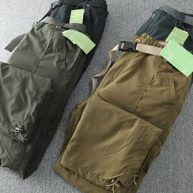 serony Shell Pants Hiking Trousers Camping Outfit Protector Multipurpose Multi Bag Overalls Solidness Hunting Equipment Khaki M