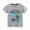 Grey, variant on MEZZALL Toddler Boys Short Sleeve Shirts Cotton Dinosaur T-Shirts Tops Breathable, 3-4 Years