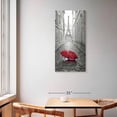 thumbnail image 2 of Elephant Stock Red Umbrella Wall Art - Decor Elements Canvas Canvas - 30" x 60", 2 of 8