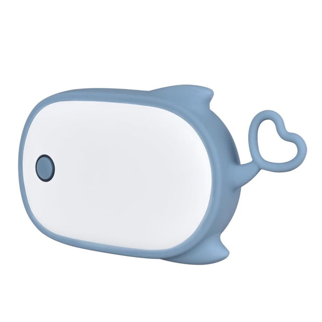 Toystoory Calentador de manos de ballena pequeña Calentador de invierno Calentador de manos portátil de carga de energía móvil de doble propósito Almacenamiento y organización del hogar Gris Toystoory HA023953-02