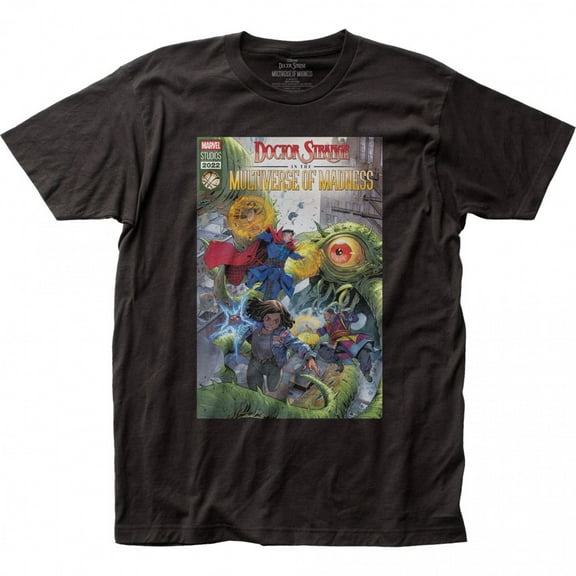 Doctor Strange In the Multiverse of Madness Retro Comic Style T-Shirt-2XLarge
