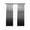 Black, variant on Burnt Orange Beige Ombre Blackout Curtains, Light Blocking Print Window Curtains, Modern Abstract Art Texture Thermal Insulated Window Drapes for Living Room Kitchen Cafe 2 Panels, 84"W x 84"L