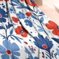 thumbnail image 3 of Pioneer Flower Floral Print Pattern Blanket,Comfortable Soft Flannel Throw Blanket,All Season,Warm Lightweight Blankets for Sofa Bed Couch Living Room Chair,30"x40", 3 of 4