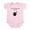 Petal Pink, variant on - My Godparents Are Da Bomb Body Suit - Baby Light Bodysuit, Size Newborn - 24 Months
