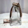 thumbnail image 2 of LILELIS Sac Banane Transparent pour Femmes Mode Jacquard Léopard Bandoulière Sac à Bandoulière Rétro, 2 of 7