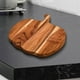 thumbnail image 5 of Tabla de cortar de madera en forma de calabaza | Tabla de Frutas de Bistec de Pan de Queso Versátil | Madera Natural Duradera | Bandeja de servicio decorativa llamativa | Gran superficie de corte, 5 of 5