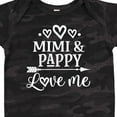 thumbnail image 4 of Inktastic Mimi and Pappy Love Me Boys or Girls Baby Bodysuit, 4 of 5
