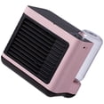 thumbnail image 4 of Enfriador de aire de escritorio Ventilador de oficina en casa Humidificador de enfriamiento de aire Ventilador eléctrico ajustable con filtro, Rosa Yuarrent HA7458-04B, 4 of 6