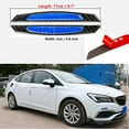 thumbnail image 2 of GHSDFBB Universal 4Pcs Reflective Car Door Edge Guard Stickers Carbon Fiber Auto Car Door Edge Bump Protector Sticker for Car SUV Pickup Truck (Blue, for Car Door Sticker), 2 of 5